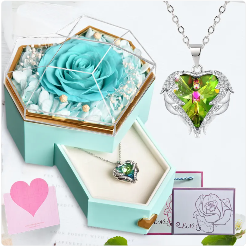 Rose Jewelry Gift Box
