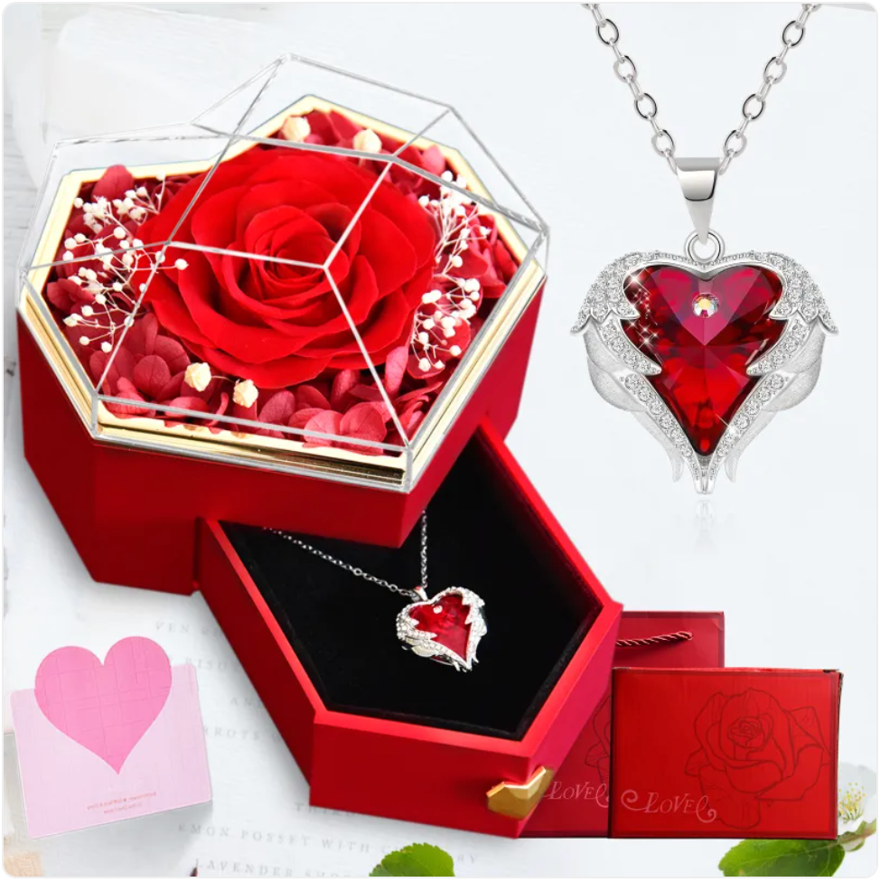 Rose Jewelry Gift Box